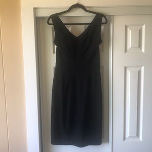 Diane Von Furstenberg Duke black dress size 6 NWT